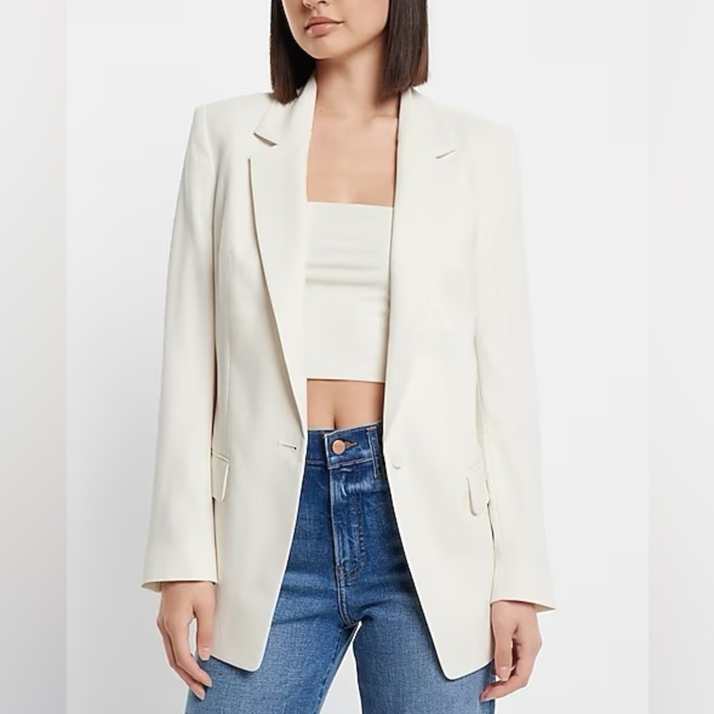 Express One Button Blazer - Picture 15 of 15